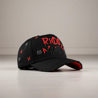 Gorra Rico o Muerto Black Red