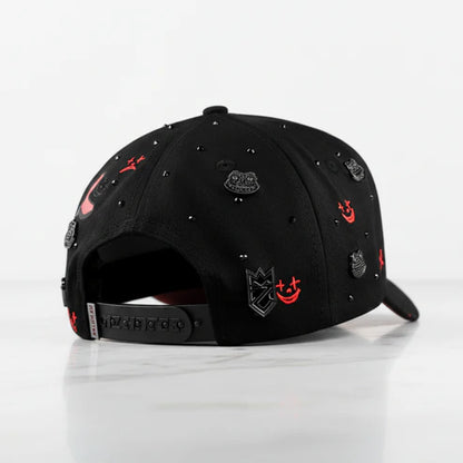 Gorra Rico o Muerto Black Red