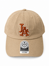 Gorra Double AA Curvo Beige LA Terracota