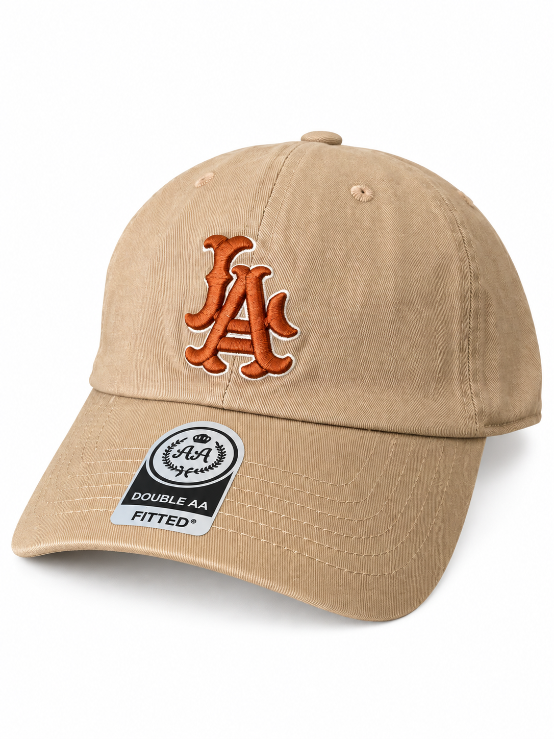 Gorra Double AA Curvo Beige LA Terracota