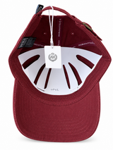 Gorra Double AA Curvo Burdeo NYL Crema