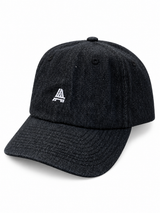 Gorra Double AA Dad Cap Denim Negro