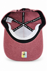 Gorra Double AA Snapback Rojo Lavado NY New York