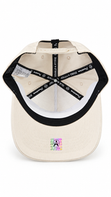 Gorra Double AA Curvo Beige LA Los Angeles
