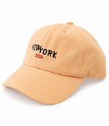 Gorra Dad Cap New York USA Durazno
