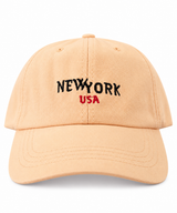 Gorra Dad Cap New York USA Durazno