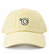 Gorra Dad Cap Grados °C Amarillo