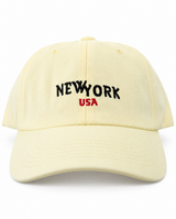 Gorra Dad Cap New York USA Amarillo