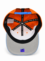 Gorra Double AA Snapback Naranjo Celeste NYL