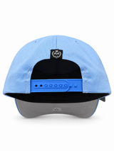 Gorra Double AA Snapback Celeste LA