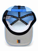Gorra Double AA Snapback Celeste LA