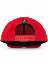 Gorra Double AA Plano Rojo LA