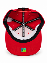 Gorra Double AA Plano Rojo LA