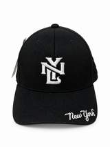 Gorra Double AA Curvo Negro NYL New York