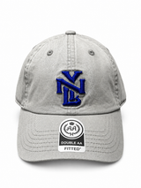 Gorra Double AA Dad Cap Gris NYL Azul Rey
