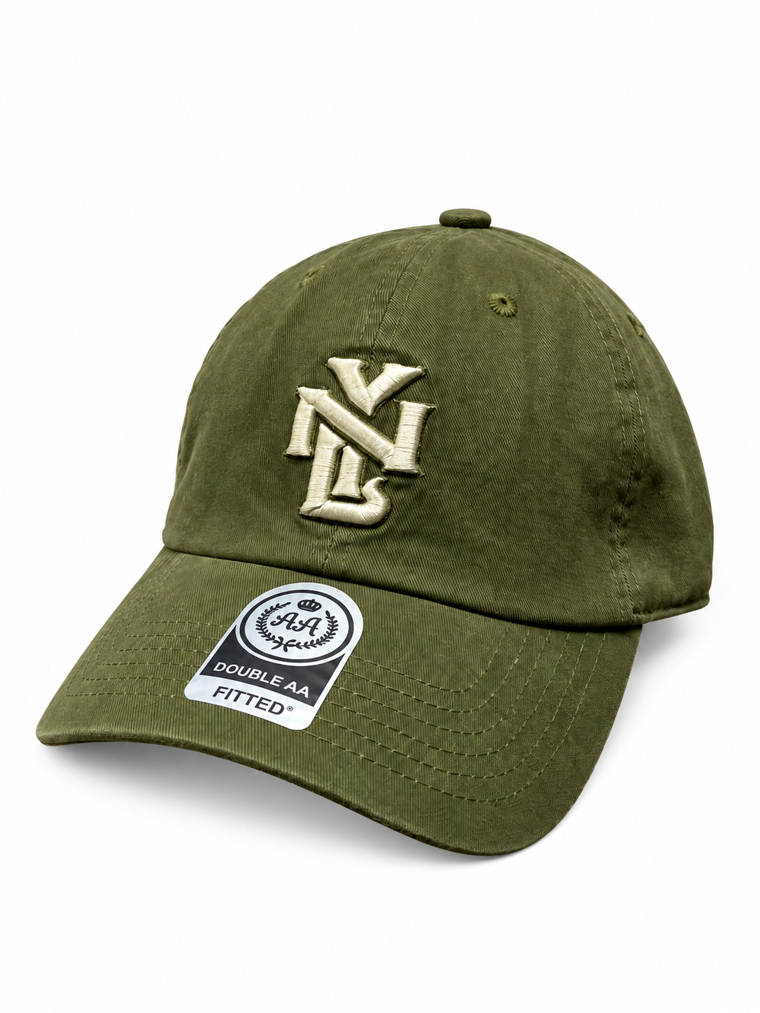 Gorra Double AA Dad Cap Verde Militar NYL