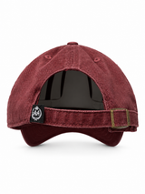 Gorra Double AA Dad Cap Burdeo LA