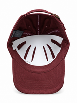Gorra Double AA Dad Cap Burdeo LA
