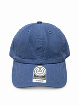 Gorra Double AA Dad Cap Azul Lavado Liso