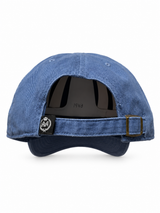 Gorra Double AA Dad Cap Azul Lavado Liso