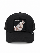 Gorra Goorin Bros Lone Wolf Trucker Negro