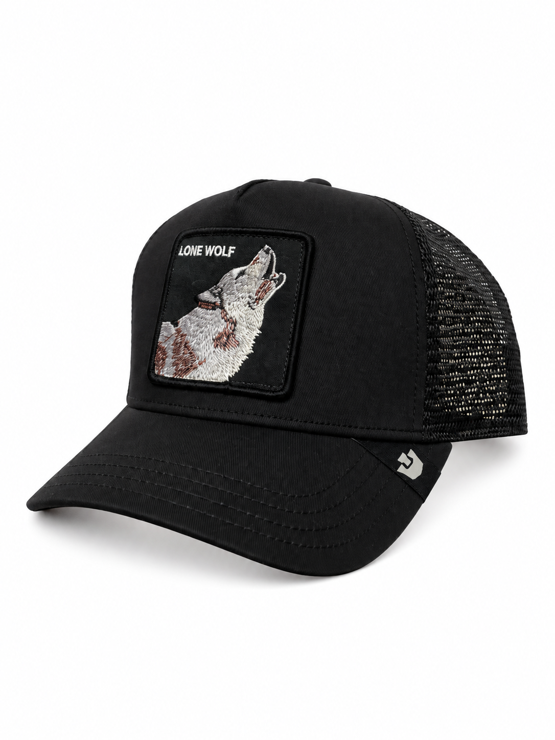 Gorra Goorin Bros Lone Wolf Trucker Negro
