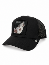 Gorra Goorin Bros Lone Wolf Trucker Negro