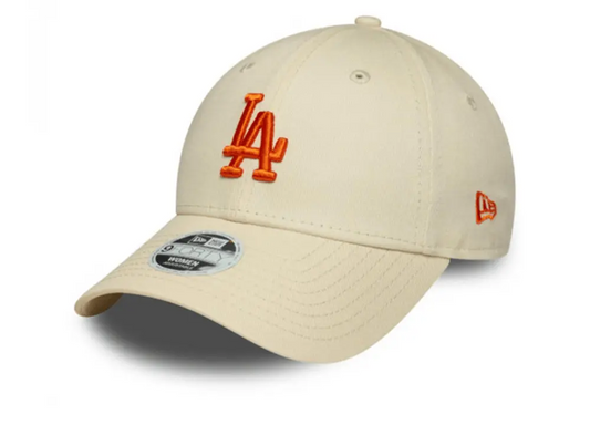 New Era Gorra League Essential Midi 9forty Los Angeles Dodgers Beige