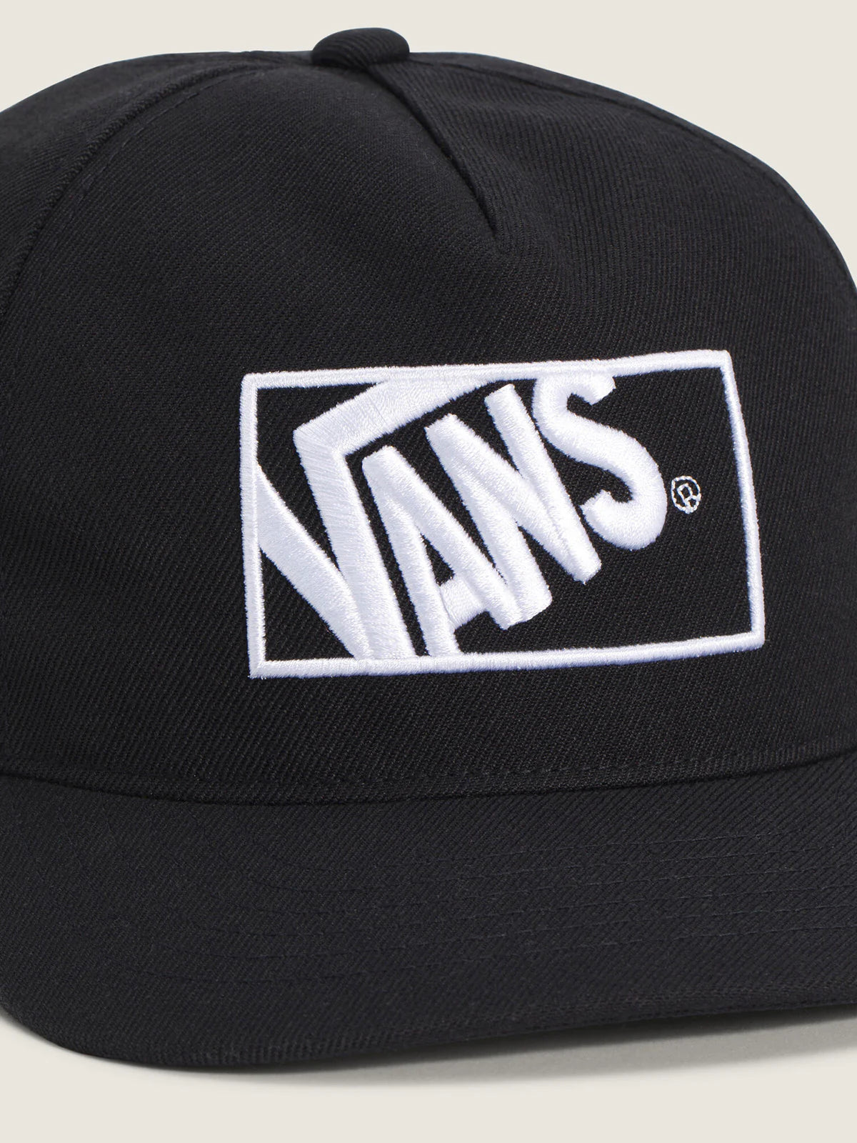 Jockey Adulto Snapbac Negro Vans