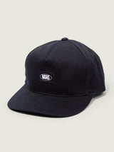 Gorra Adulto Velcro Oval Snapback Negro Vans