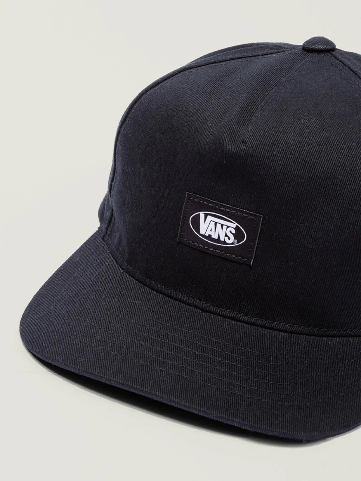 Jockey Adulto Velcro Oval Snapback Negro Vans