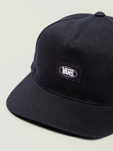 Gorra Adulto Velcro Oval Snapback Negro Vans