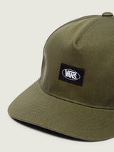 Gorra Adulto Velcro Oval Snapback Verde Vans