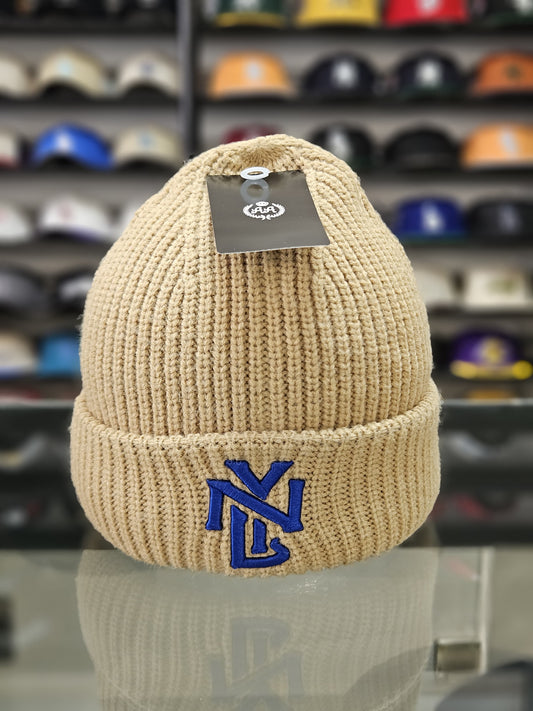 Gorro lana Double AA New York Beige