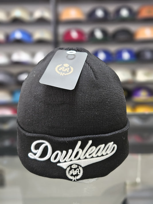 Gorro lana Double AA negro