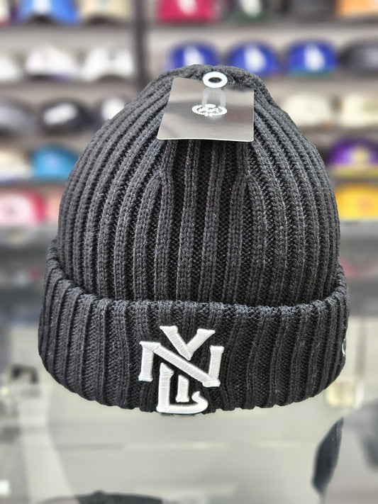 Gorro lana Double AA New York negro -