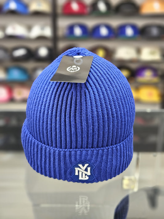 Gorro lana Double AA New York azul