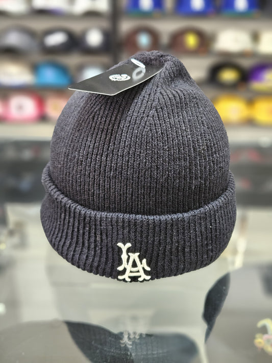 Gorro lana Double AA Los Angeles negro