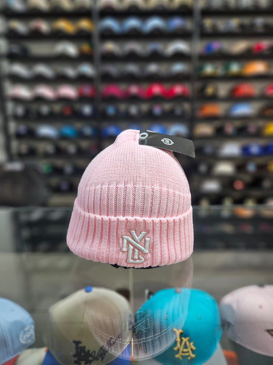 Gorro de Lana Double AA Rosa