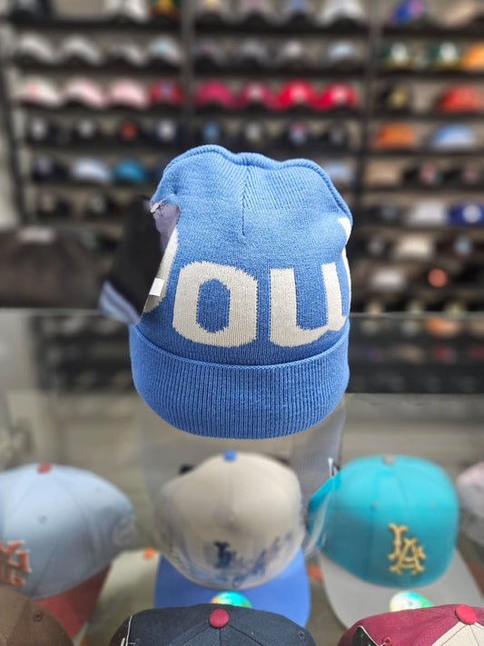 Gorro de Lana Double AA Azul