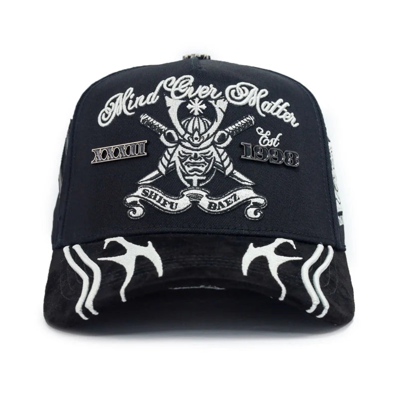 Gorra Baez x Adriano Zendejas “Shifu” 2.0 Mind Over Matter Negra