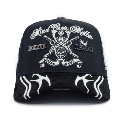 Gorra Baez x Adriano Zendejas “Shifu” 2.0 Mind Over Matter Negra