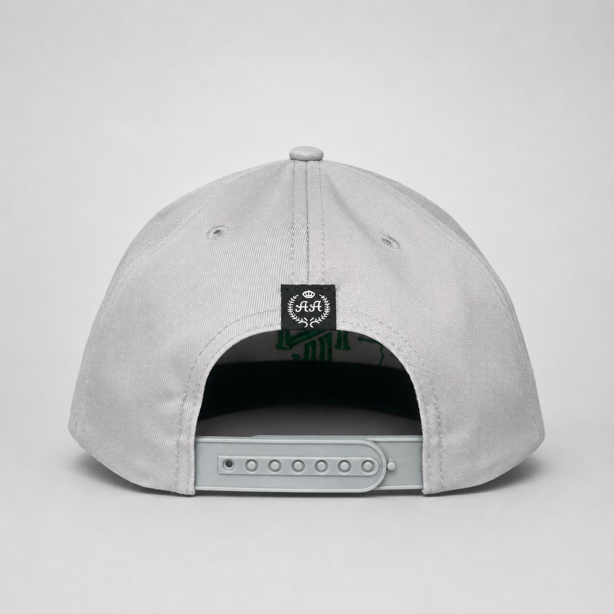 Jockey Double AA Curvo Gris/verde