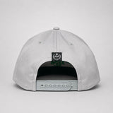 Gorra Double AA Curvo Gris/verde