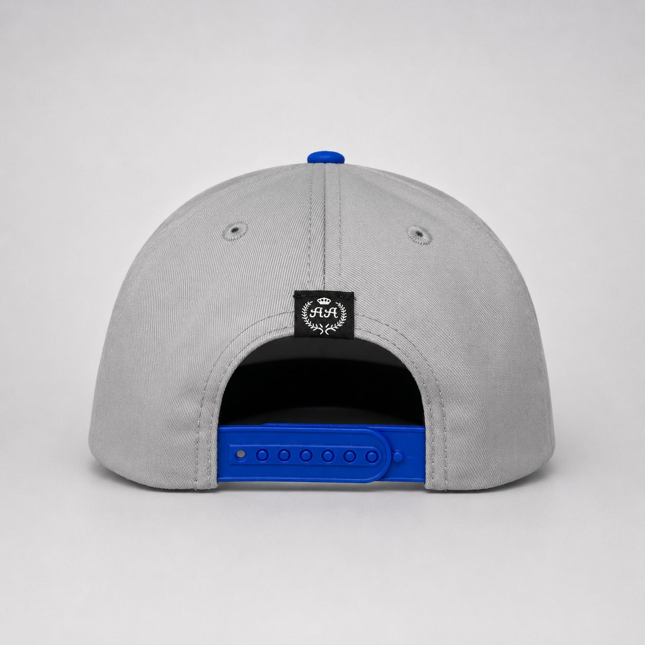 Jockey Double AA Curvo Gris/azul
