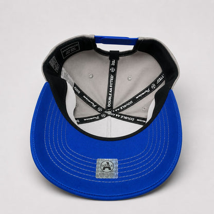 Jockey Double AA Curvo Gris/azul