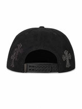 Gorra LA Gótica Cruces de Cuero Negra Premium Cap