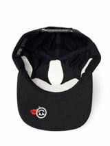 Gorra Snapback Cruces y Labios Negra Roja Premium Cap