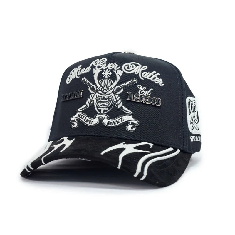 Gorra Baez x Adriano Zendejas “Shifu” 2.0 Mind Over Matter Negra