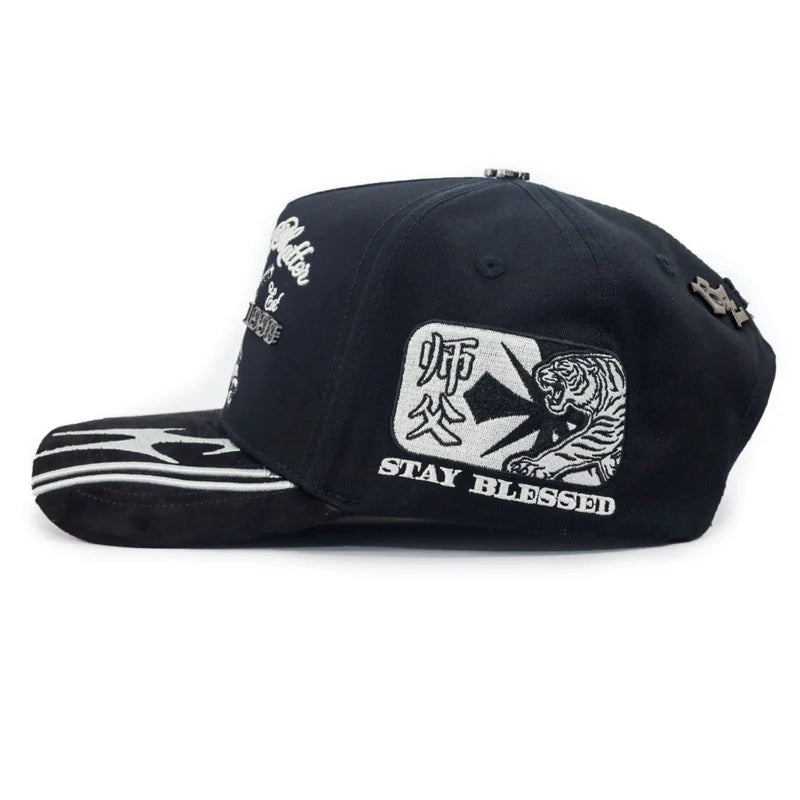 Gorra Baez x Adriano Zendejas “Shifu” 2.0 Mind Over Matter Negra